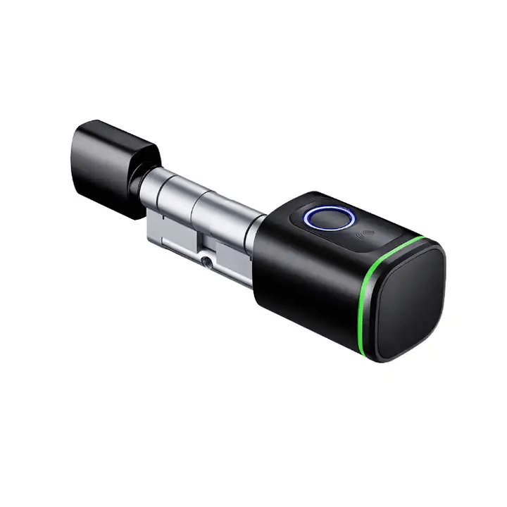 EasyFit Cylinder-butuc inteligent cu amprenta,cod,card si cheie-front side